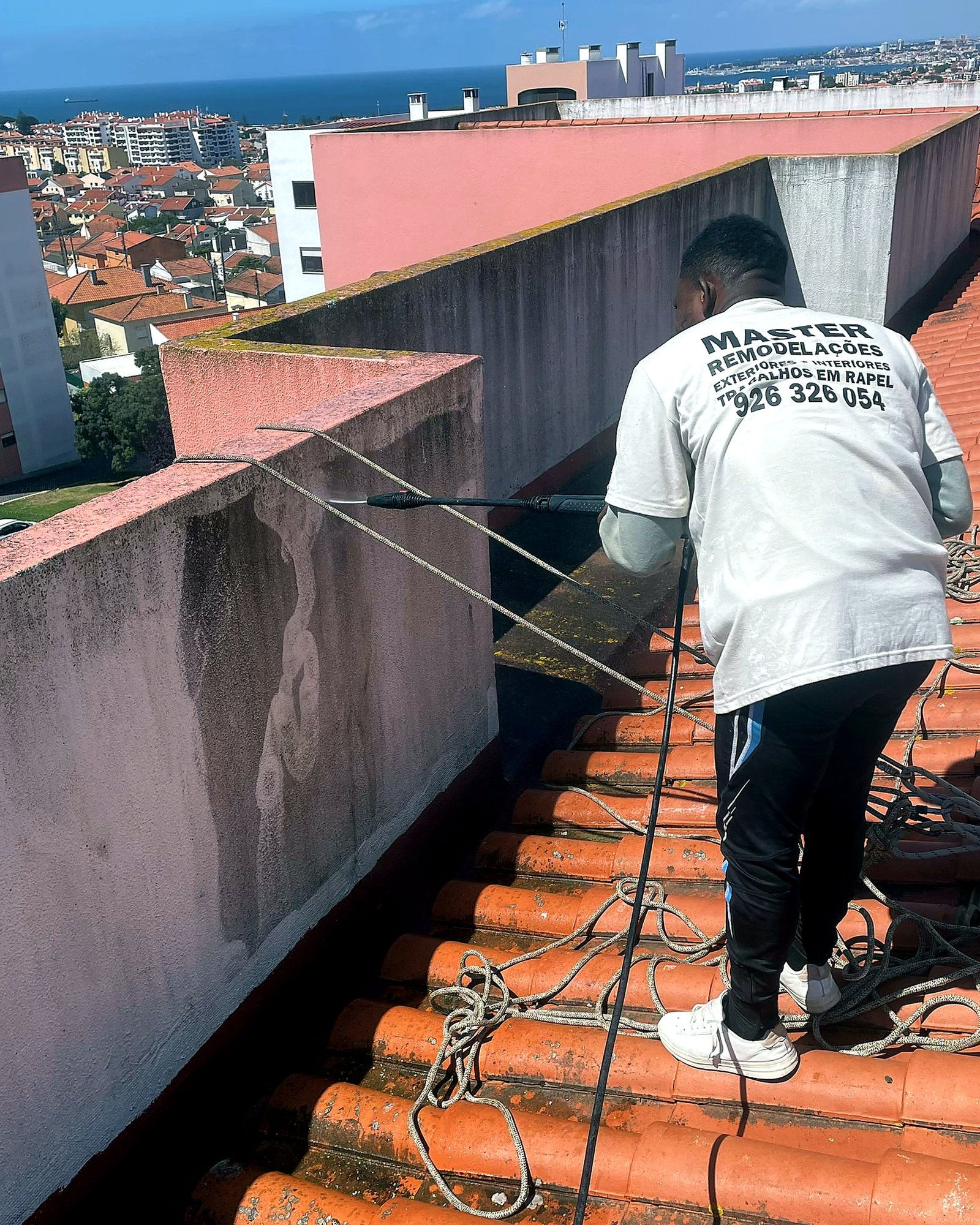 Equipa Master Remodelações em trabalhos de fachada